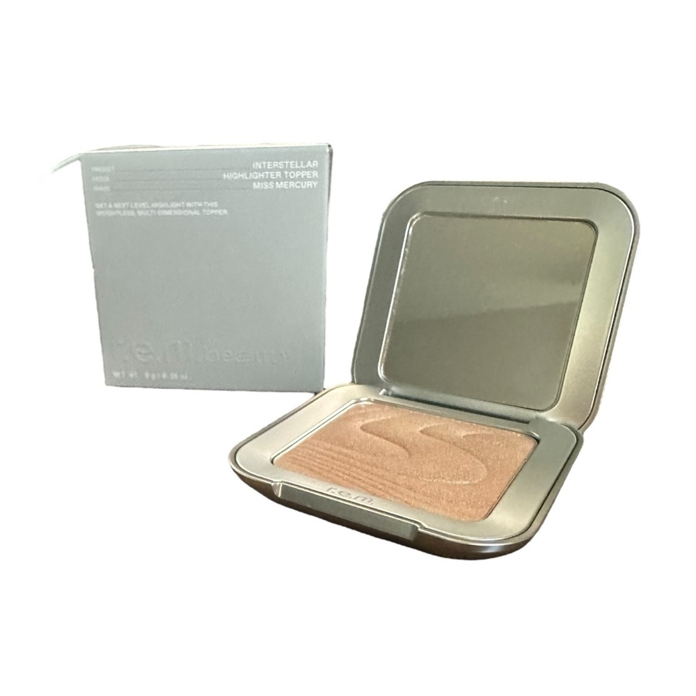 r.e.m. Beauty Interstellar Highlighter Topper - Miss Mercury (warm champagne)NIB